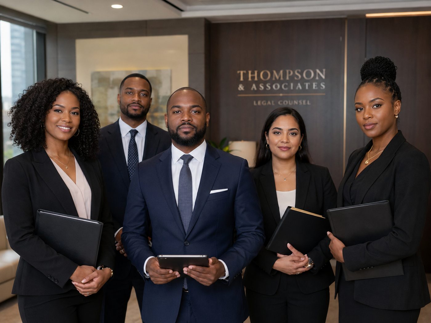 HR and legal team reviewing employment agreements